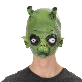 

2020 New Halloween Adult Mask Zombie Mask Latex Bloody Scary Alien devil Full Face Mask Costume Party Cosplay Prop