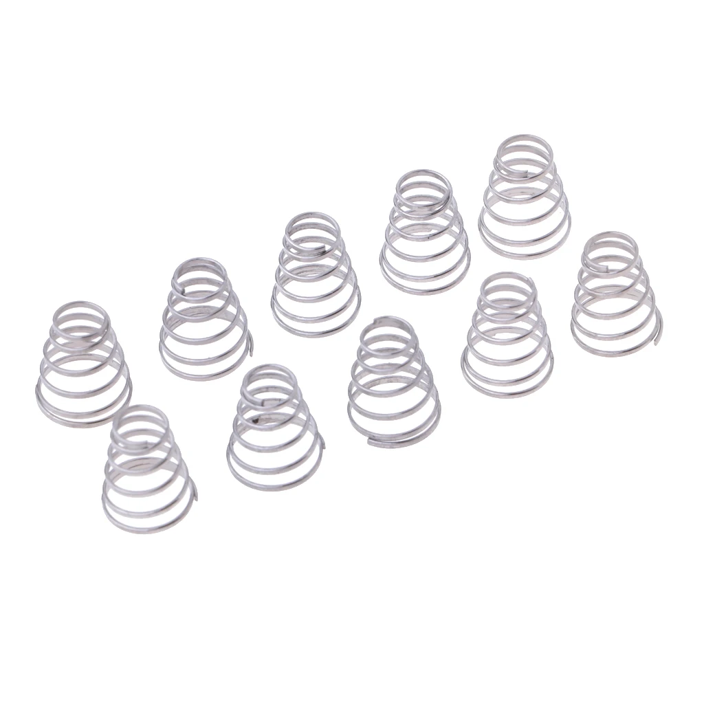 10pcs Bike Quick Release Spring Rear Wheel Skewer Stainless Steel Springs Parts Component Accessories