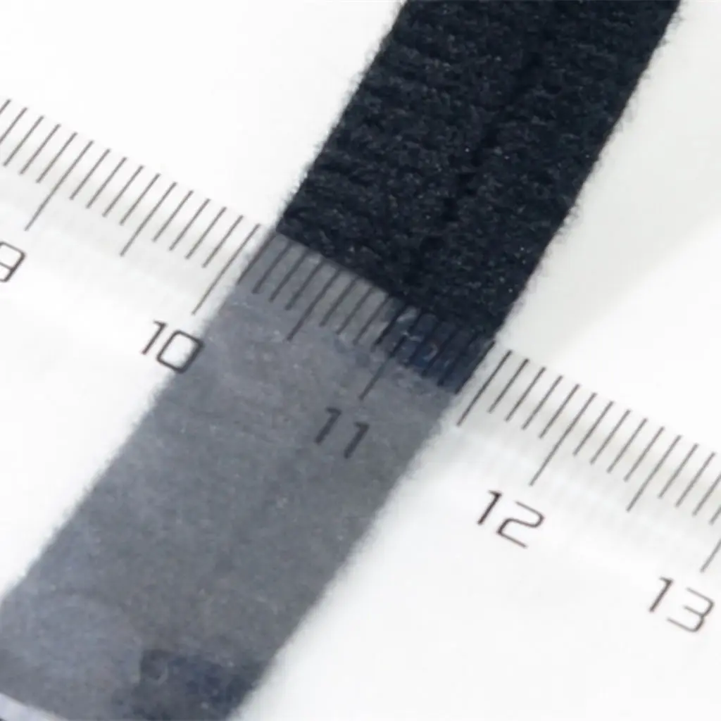 10x Black Fabric Hair Band Hoop Headband for DIY Hair Accessories Craft 15mm