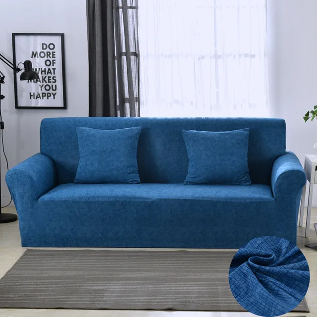 

Simple Grain Sofa Couch Cover, All-inclusive, Big Elastic, for 1/2/3/4 Seeater & Sectional Corner Sofa