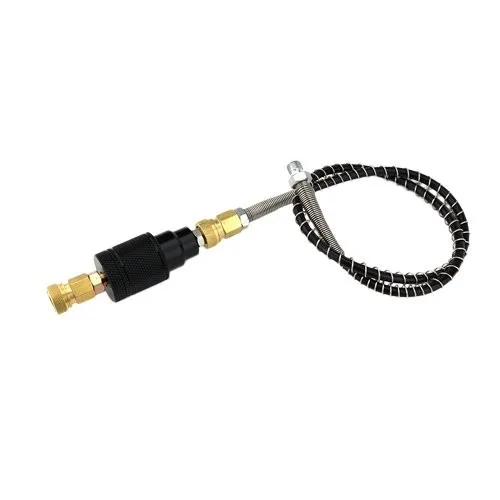 filter with hose PCP Пейнтбол Airforce ручной насос сепаратор водяного масла m10x1с быстроразъемные фильтр 300bar/4500psi 50 см шланг давления - Цвет: filter with hose