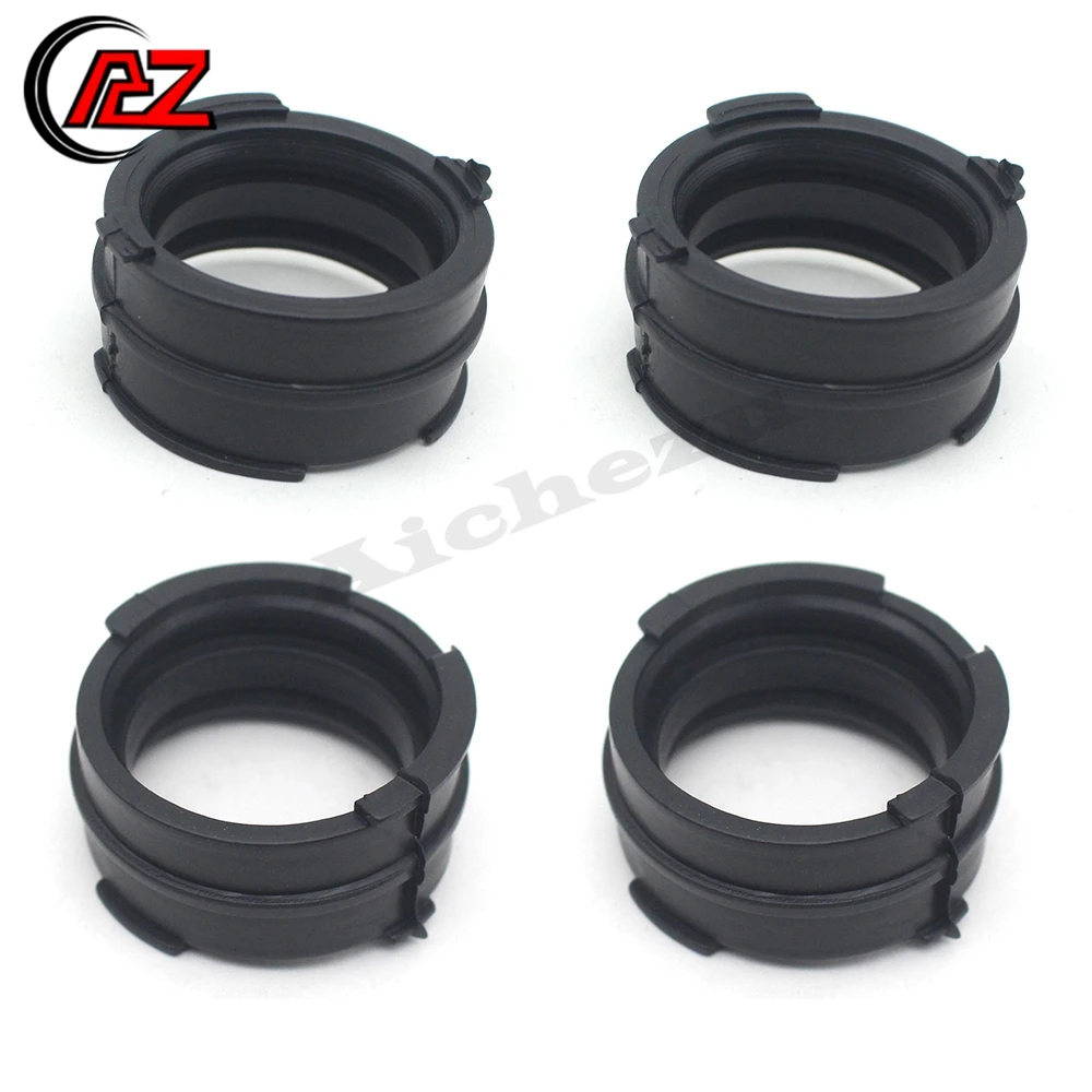 ACZ 4pc Motorcycle Carburetor Adapter Interface HONDA VFR RVF MC30 MC35 RVF400 VFR400 NC30 NC35 RVF30 Accessories motorcycle carburetor