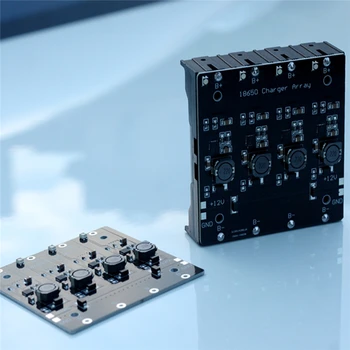 

18650 Battery Charging Array High Current 12V Charging Module PCB Circuit Board Set for 3.7-4.2V Lithium Battery
