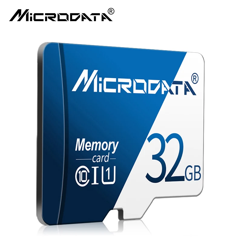 Class10 마이크로 TF SD 카드 64GB 32GB 16GB 1GB 메모리 카드 U1 미니SD 플래시 TF 카드(패키지 포함) SD 어댑터가 있는 휴대폰용