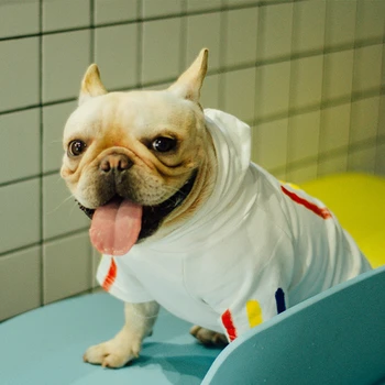 

Fashion French Bulldog Hoodie Dog Clothes Pug Teddy Schnauzer Outfit For Small Dogs Chihuahua Pet Clothing Puppy Costume FHC03