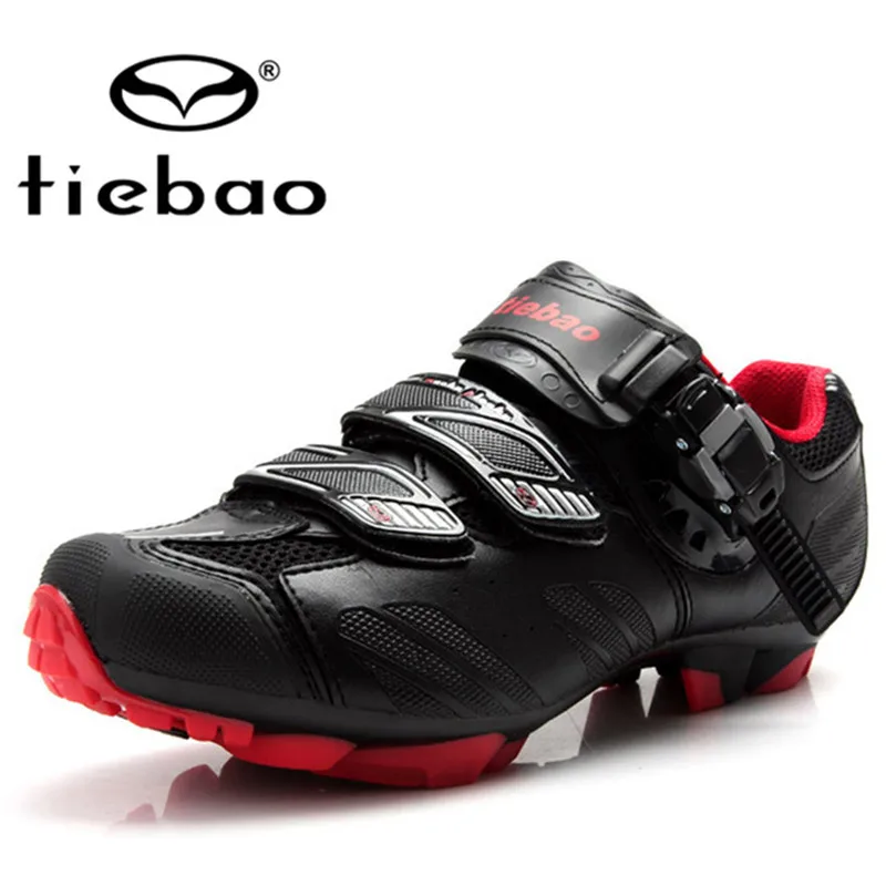 Tiebao/Обувь для велоспорта с добавлением SPD, комплект педалей, sapatilha ciclismo, обувь для горного велосипеда для гонок, Мужские дышащие кроссовки chaussure vtt
