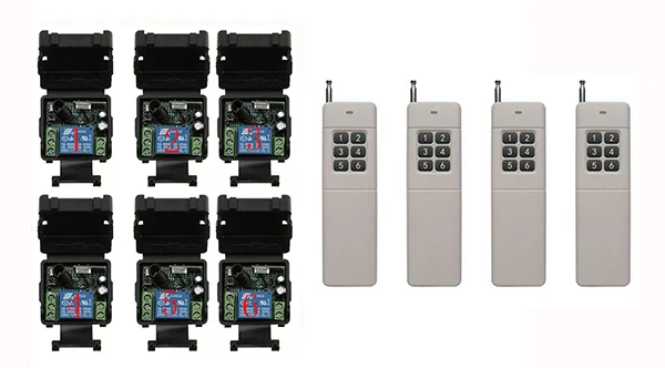 3000m DC 2V 24V 1CH 1 CH Wireless светодиодный светильник с дистанционным управлением Switch