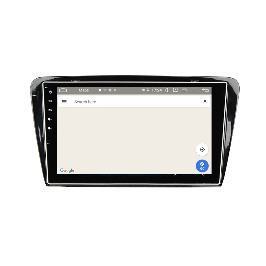 Cheap Car radio Android multimedia player For SKODA Octavia 2014-2015 Car DVR navigation integrated machine 2