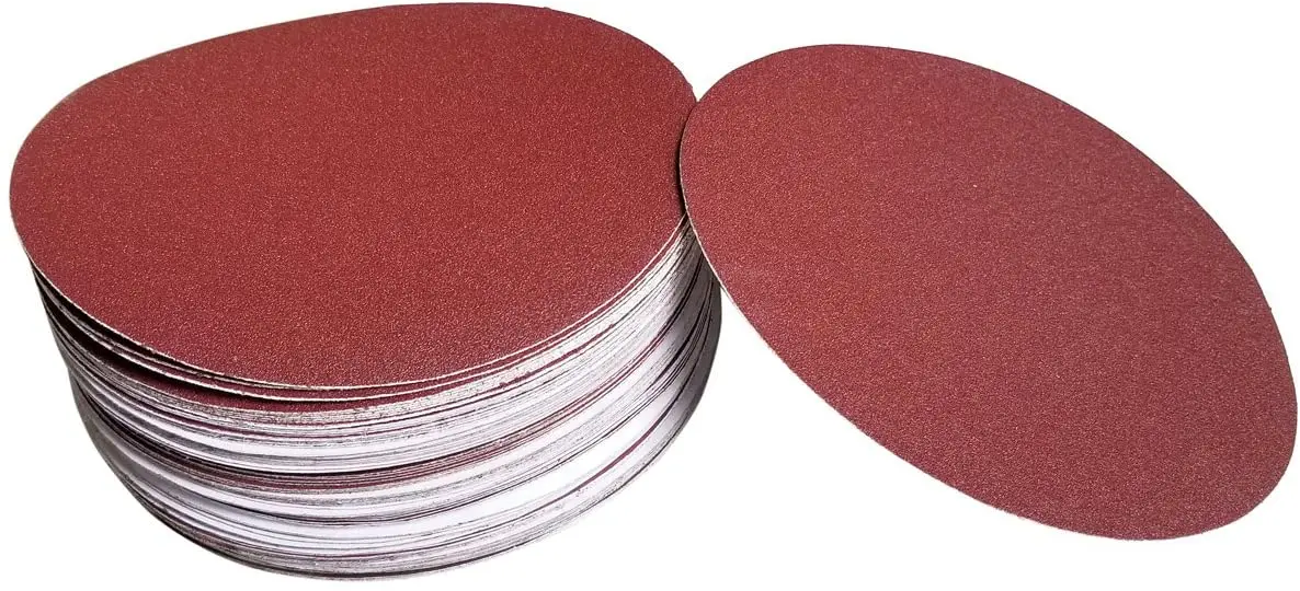 uxcell® 6-inch PSA Sanding Discs,80 Grits Self Stick Adhesive Back Aluminum Oxide Sandpaper 10pcs 