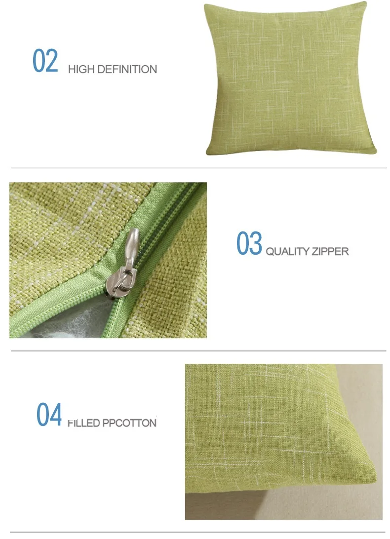 Solid Sofa waist Cushion Cover Pillow 30x50/40x40/45x45/40x60/50x50/55x55/60x60cm Cheaper Decorative Throw Pillowcase  for Home