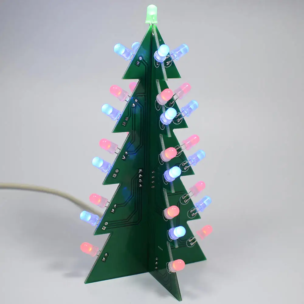 DIY Звездный эффект 3D светодиодный декоративный красочный набор для рождественской елки Рождественский домашний декор специальный Рождественский подарок