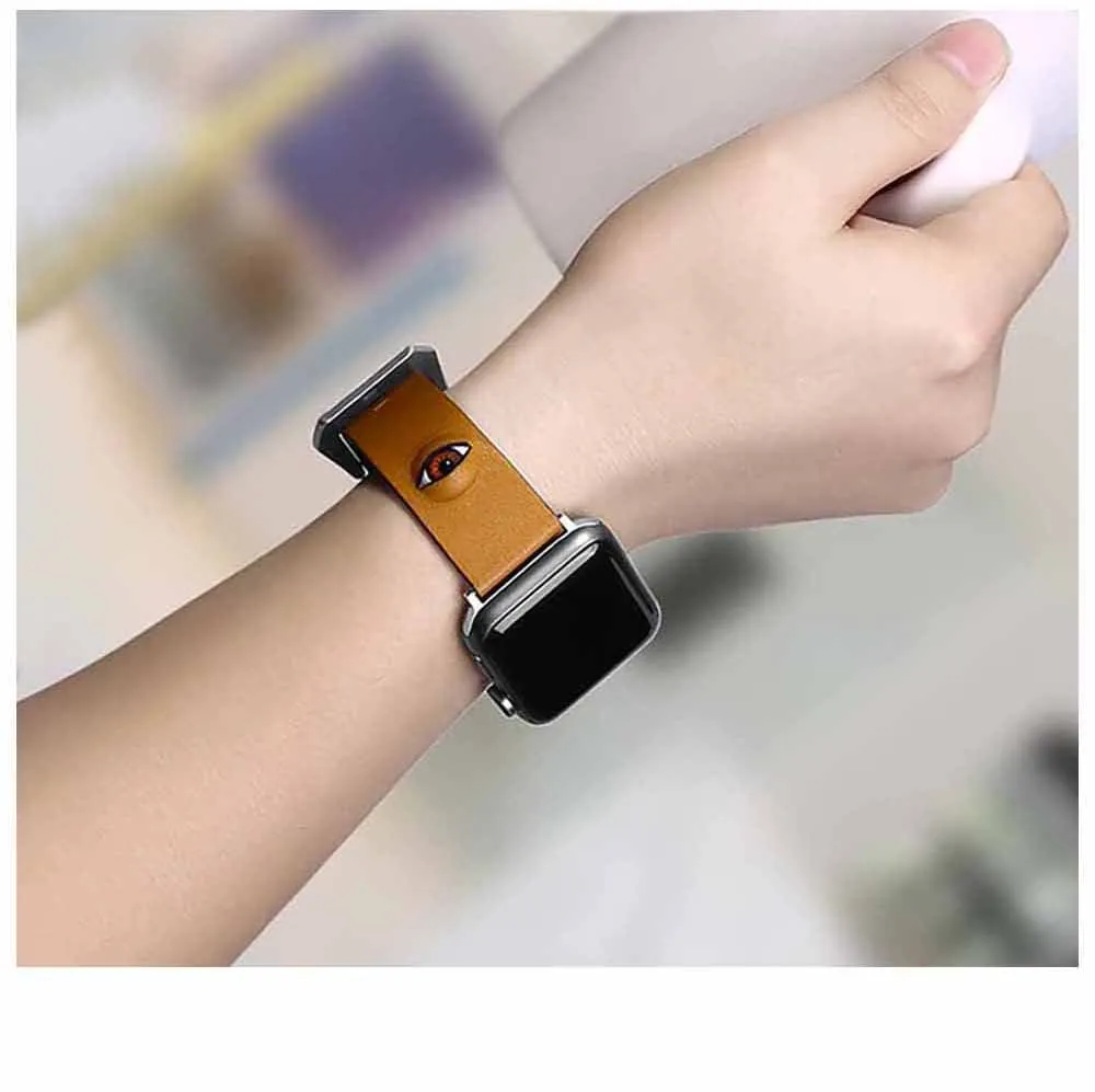 Ремешок для Apple Watch 42 серии 5 4 3 2 1 40 мм 44 мм iWatch 5 4 ремешок из натуральной кожи 44 мм 38 мм браслет