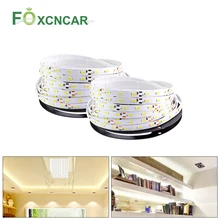 Светодиодный светильник 5630 12 в 5 м водонепроницаемая полоса Гибкая Диодная лента 300 светодиодный светильник ing для кухонных шкафов