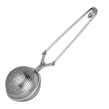 Бытовой ситечко для чая из нержавеющей стали ситечко для чая шар многоразовый чайный интервал диффузор Фильтры тонкой сетки специи чай фильтр N