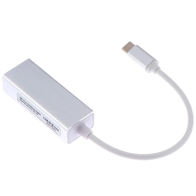 1 шт. Внешний проводной USB3.1 Ethernet адаптер сетевой карты тип-c к RJ45