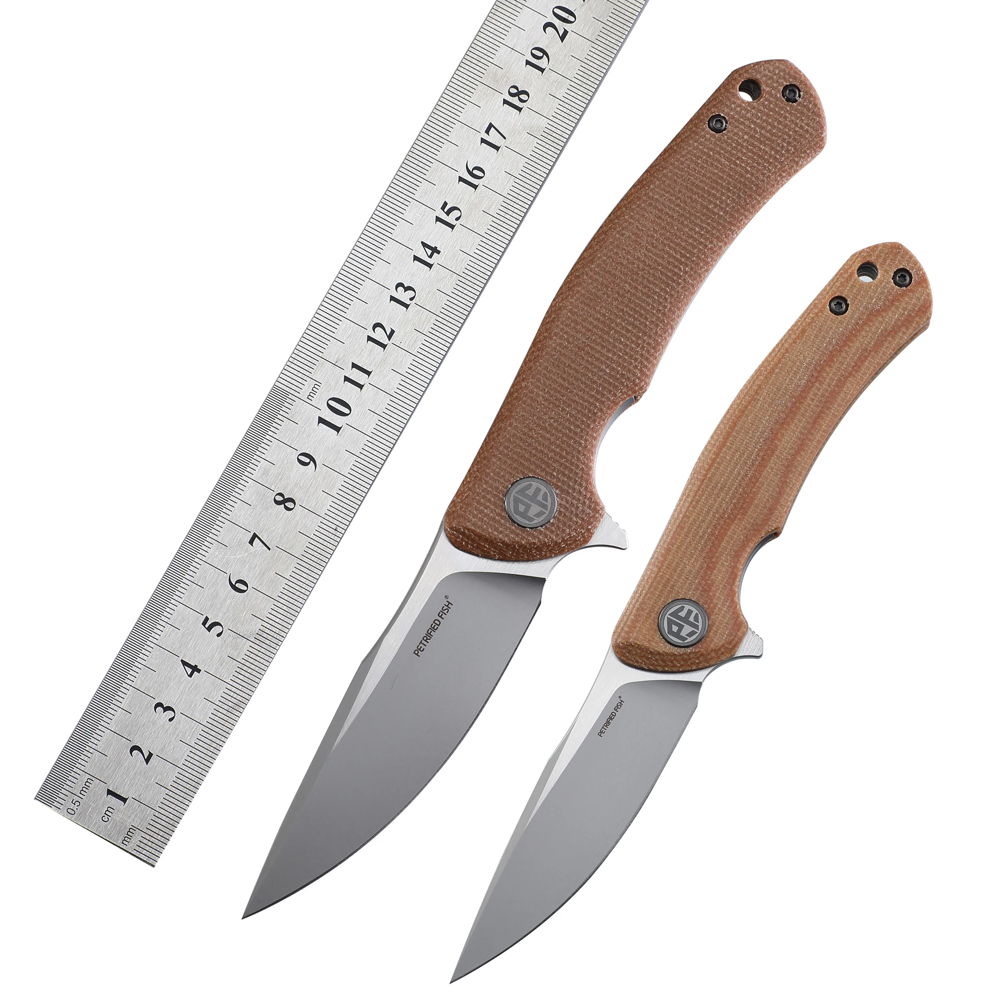 Petrified fish PF949 K110 Сталь G10 Ручка керамический охотничий нож с шарикоподшипником