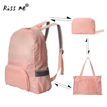 

Solid Light Foldable Gym Bags Outdoor Running Fitness Backpack Unisex Training Swimming Sport Bags Casual Daypack Women Men