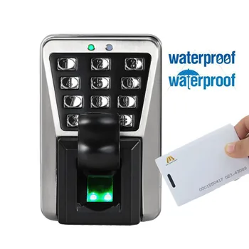 

IP65 Waterproof Fingerprint Access Control And Time Attendance With Keypad ZK MA500 TCP/IP RFID Card Door Access Control System