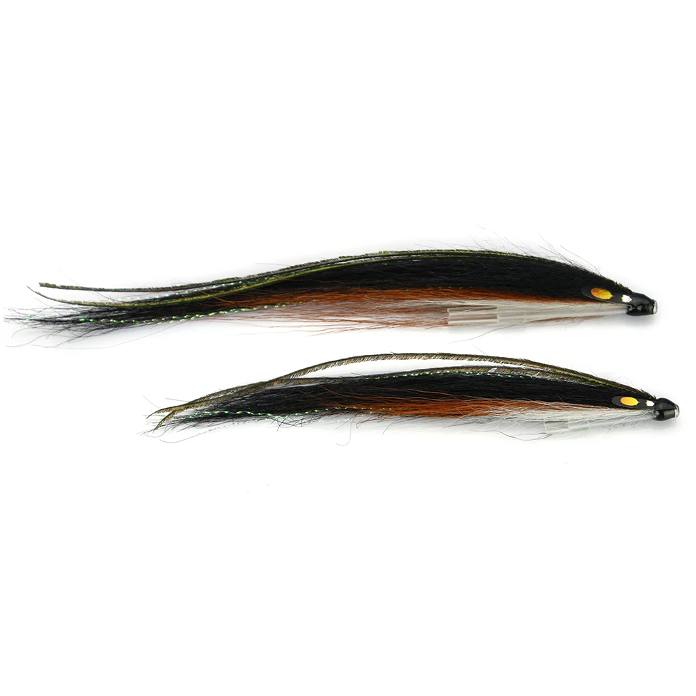 Laerdal Sunray Shadow Original Salmon Fly Sea Trout Flies Plastic Tubes(8-pack