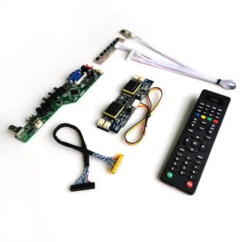 

For M170E5/M170E6/M170E7 monitor panel Audio HDMI VGA USB Remote 30Pins LVDS 17" 1280*1024 4CCFL LCD display controller card kit