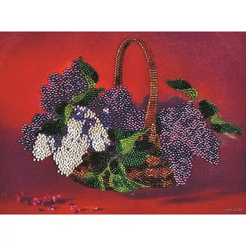

Вн1017 set for embroidery alisena 'basket Siren', 24*18 cm