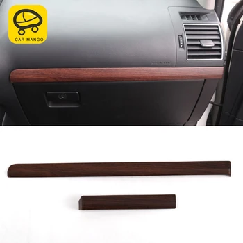 

CarManGo for Toyota Land Cruiser Prado 150 2018 2019 Car Dashboard Center Console Pad Cover Trim Frame Sticker ABS Accessories