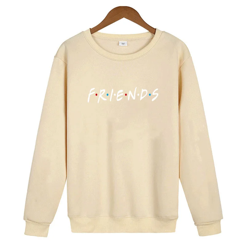 Najtaniej Przyjaciel program telewizyjny bluzy damskie 2019 odzież bluza Top Femme jesienno zimowa nowa bluza z kapturem w stylu harajuku bluzy dla kobiet
