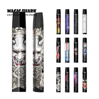

Magic Shark Batman Joker Star Sky Stone Print Full Wrap Film Cover Case Sticker for Smok Infinix 2