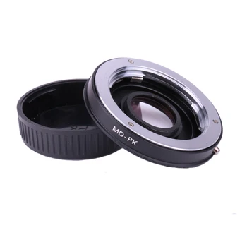 

Lens Adapter Ring with glass for Minolta MD Lens to for PENTAX Mount Adapter Infinity Focus