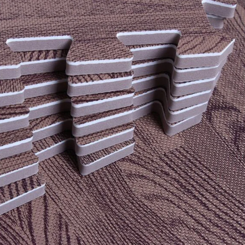 CSS, 4 шт., имитация дерева, зерна, коврик-пазл, EVA, пена, коврик для дома, татами, сшитый, коврик для ползания, детские игры, нескользящий ковер Y