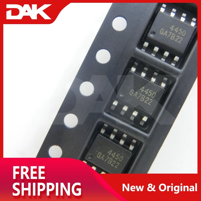 10pcs AO4450 IC CHIP MOSFET N-CH 40V 7A 8 SOP 4450 | Обустройство дома