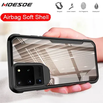 

Shockproof Armor Transparent Phone Case For Samsung Galaxy S20 Ultra S10 Note 10 Plus A71 A51 A70s A50s A50 A10S A20S Capa Coque