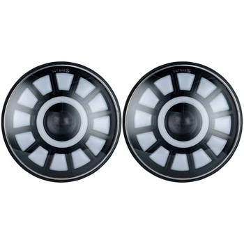 

7 Inch Led Headlight Assembly Turn Signal for Jeep Wrangler JK TJ CJ Sealed Beam DRL LED Headlight Hi Low Beam 1Pair
