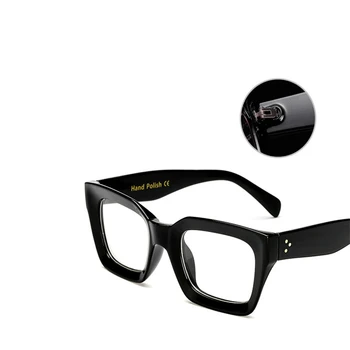

Fashion Square Big Frame Glasses Women Men Personality Optical Glasses Oversized Spectacles Frames