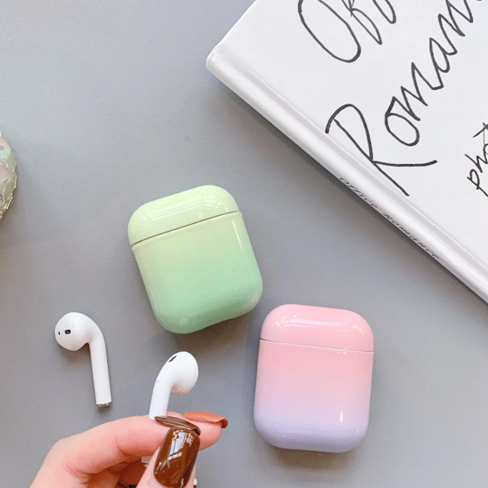 Наушники чехол для Airpods 2 Чехол класса люкс авокадо Мрамор наушники чехол Защитная крышка для Apple Ipad Air стручки Earpods аксессуары