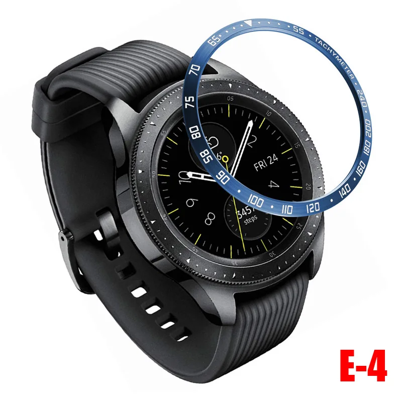 Ободок кольцо клеющаяся крышка против царапин Металл для samsung Galaxy Watch 42 мм LHB99 - Цвет: e4