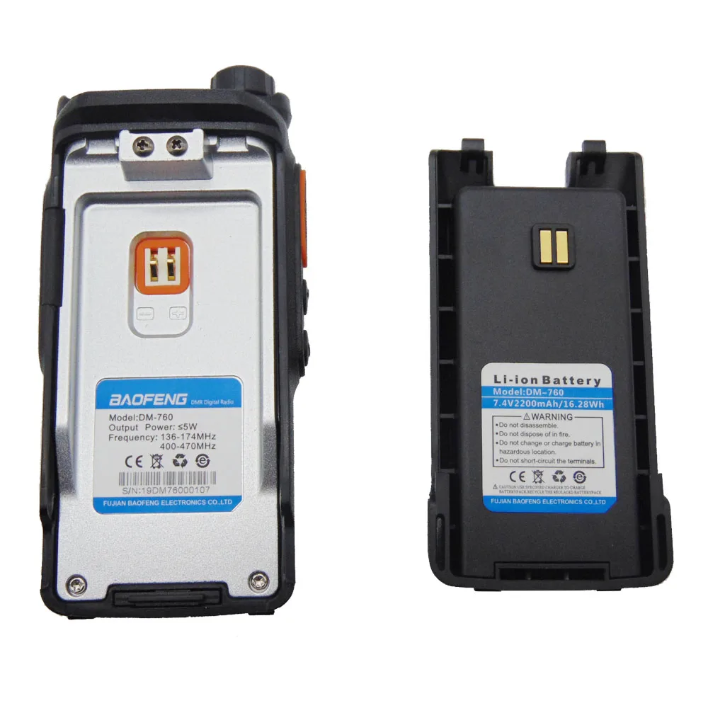 BaoFeng DM-760 цифровая рация с GPS записью DMR двухстороннее радио VHF UHF двухдиапазонный Tier 1& 2 dual Time slot ham FM Любительское радио