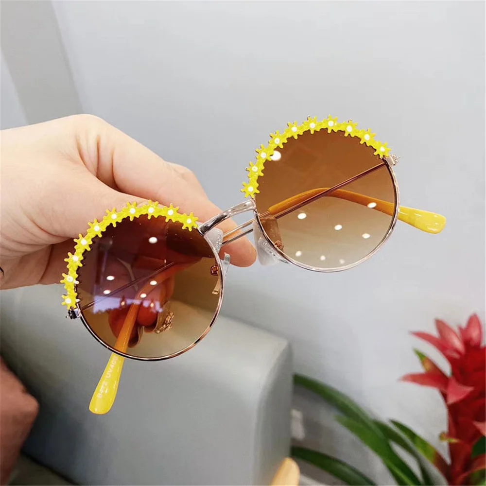 Lunettes de soleil pour enfant VERRES POLARISÉS, style fleur