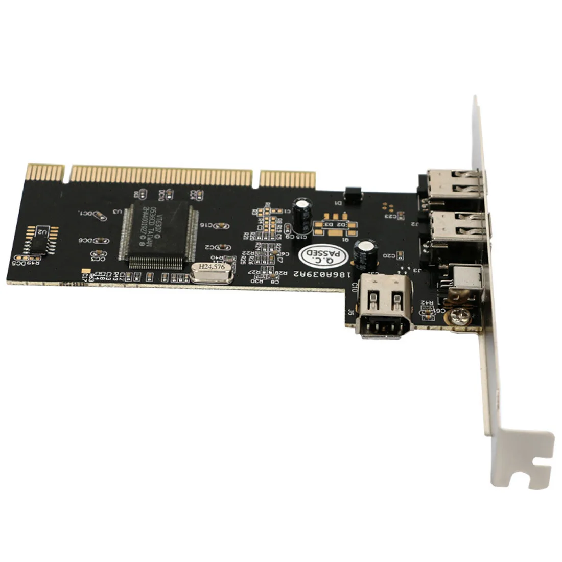 Компьютер Combo 1394A 4 порта(3+ 1) контроллер расширение карты адаптер модуль PCI 3x6 Pin 1x4 Pin w IEEE 1394 кабель для Firewire