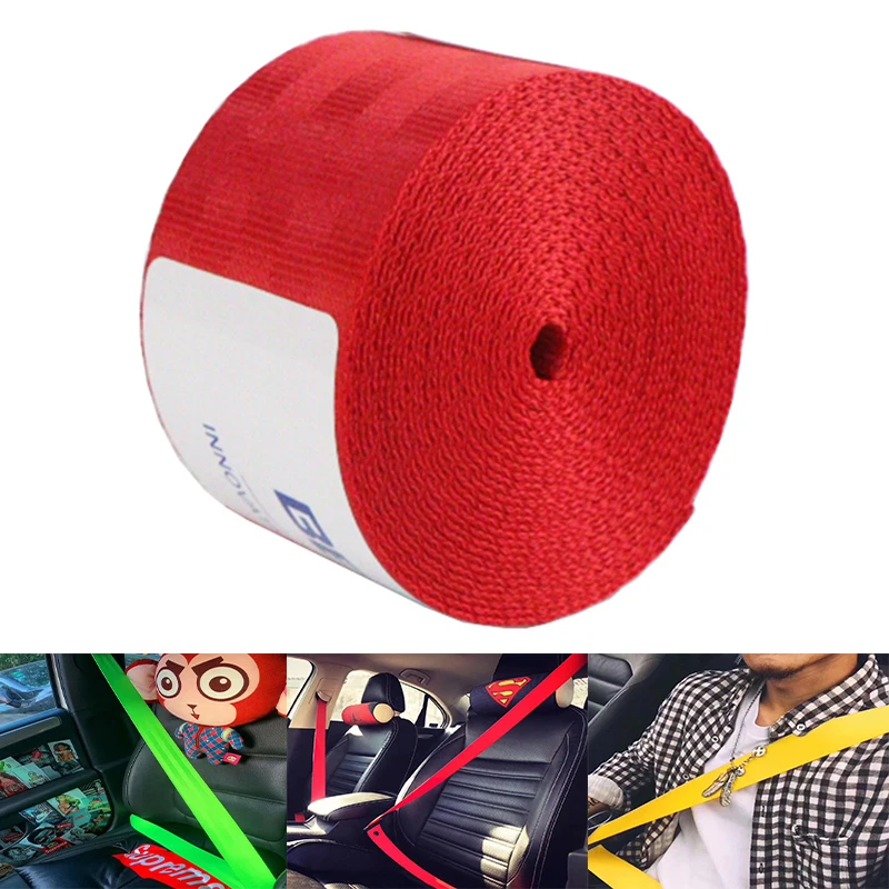 3.6m Seat Belt bing Strap Thicken Car Seat Belt Harness Backpack