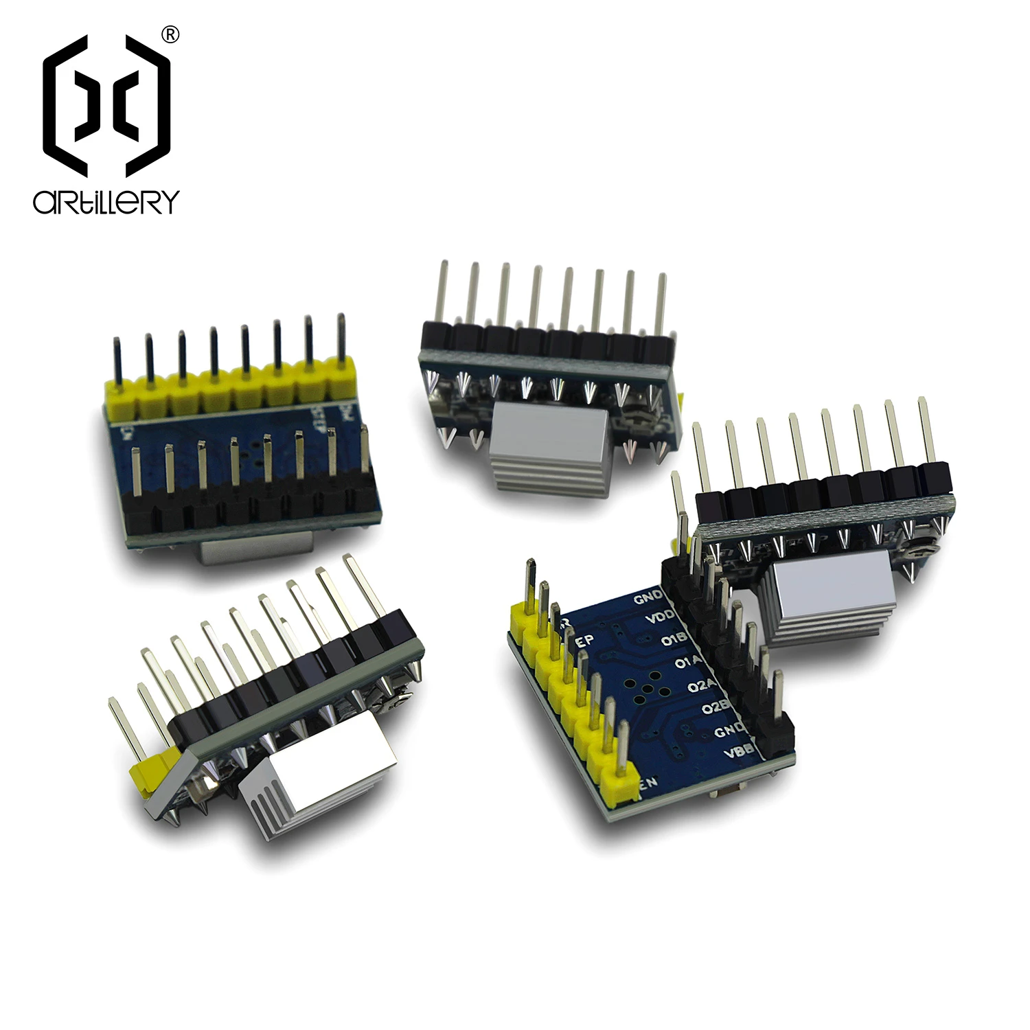 5PCS Stepper Driver For Artillery 3D Printer Sidewinder X1 X2 And
