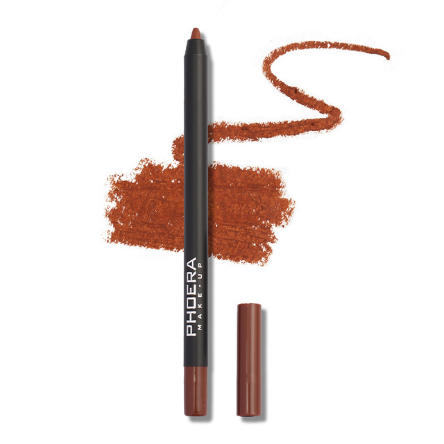 Color Matte Brown Lip Liner Waterproof Long Lasting Moisturizing Sexy Lip Pencil Women Natural Lipstick Makeup Lip Cosmetics
