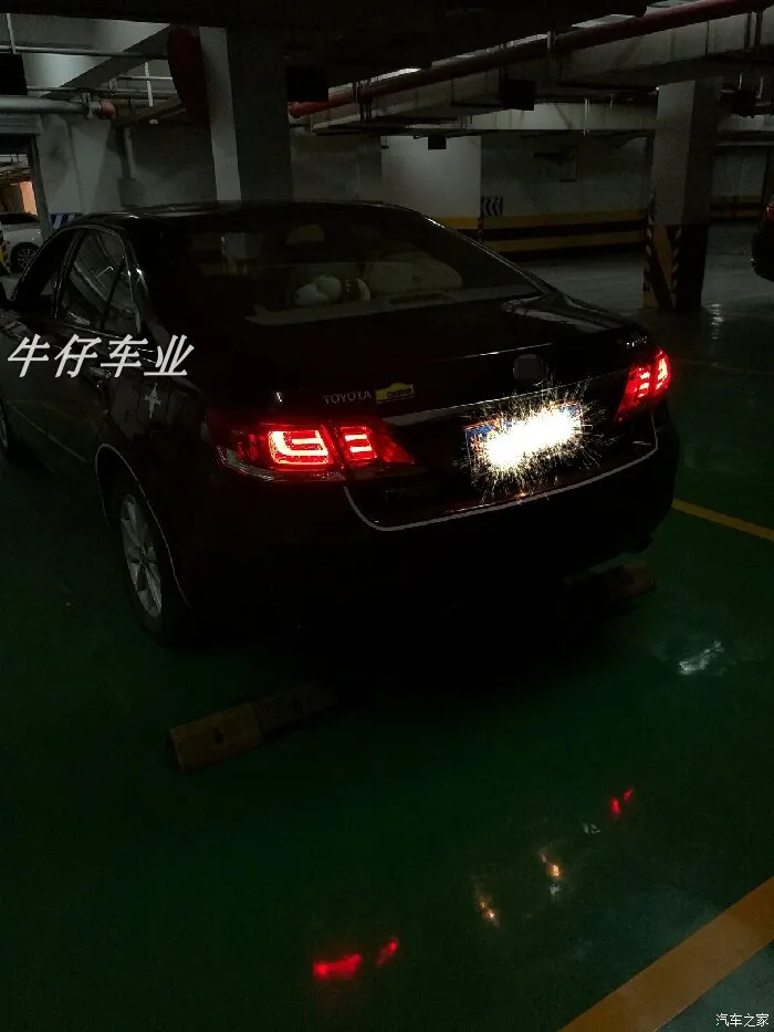 Автомобильный Стайлинг для Toyota Camry задний светильник s 2006-2011 Camry светодиодный задний светильник Aurion задний фонарь DRL+ тормоз+ Парк+ сигнал
