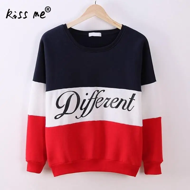 

Solid Contrast Color Spring Clothing Training Sweaters Women Fitness Exercise Sport Sweatshirts Workout Running Sportswear