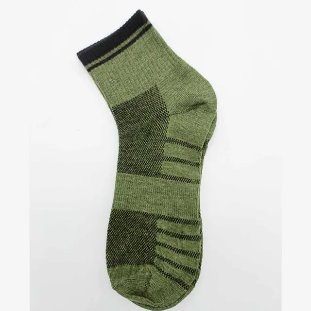 5 Pack Men Cotton Socks Mesh Breathable Short Casual Socks Summer Sports Socks Absorb Sweat Ankle Socks Set A4