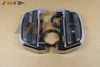 chrome LED Light Passenger Footboard Cover Case For Harley Softail Touring 1984-up ► Photo 1/6