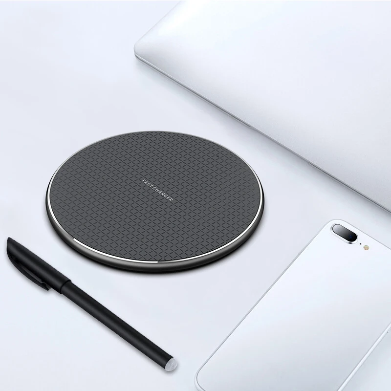 Wireless Charger Qi Fast Charging Pad For Google Pixel 4 3 XL Xiaomi mi 9 pro 5G BLU BoldN1 G9 Pro Eluga X1 Pro Phone Accessory