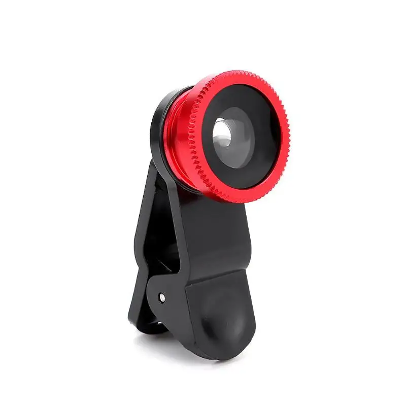 Universal Cell Phone Lens 0.67X Wide Angle 15X Macro 180 Degree Fisheye 2X Lens Polarizer Mobile Phone Accessories