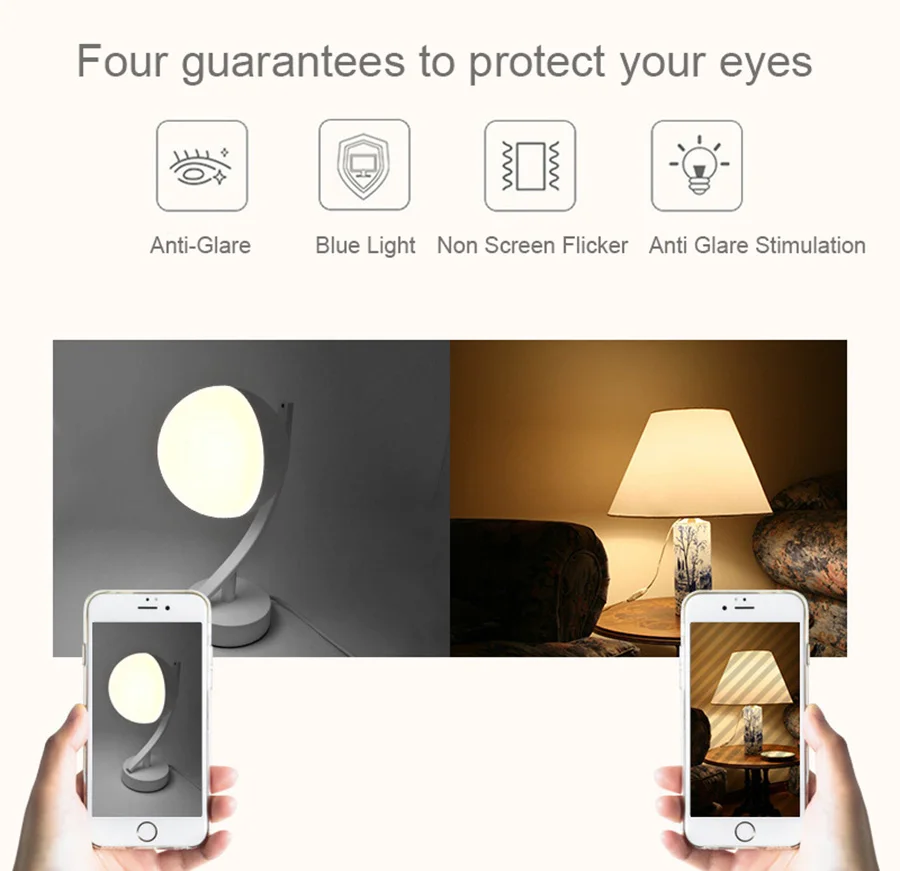 Настольная лампа Tuya Smart APP WiFi 16 миллионов цветов беспроводной Таймер управления