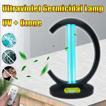 

3 Level UV Lamp Quartz Germicidal Disinfection UVC CFL Ozone LED Light Bulb Ultraviolet Sterilizer Bacterial Kill Mite Home Lamp